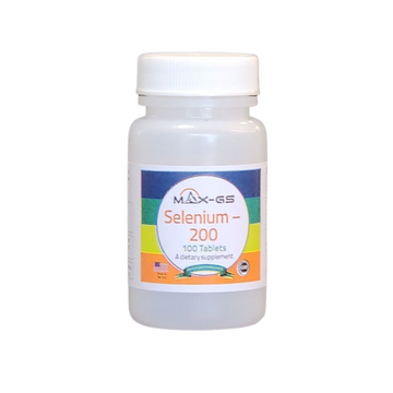 MAX-GS Selenium 200mcg 100 Tbs 硒 200微克 100粒