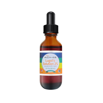MAX-GS Lugol's Iodine 2% 60ml 鲁格尔碘剂2% 60毫升