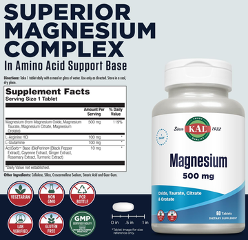 Superior Magnesium complex 镁 60粒
