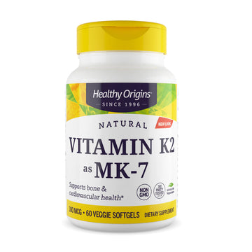 Healthy Origins Vitamin K2-100mcg 维生素K2 100微克