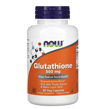 Now Foods Glutathione-500mg 谷胱甘肽500毫克