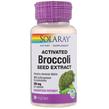 Solaray Broccoli Extract-350mg 花椰菜籽提取物 350毫克