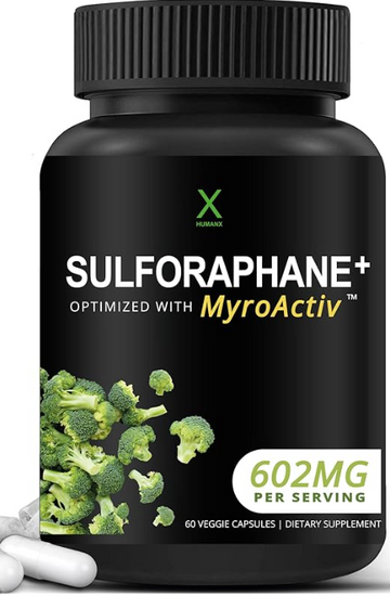 HUMANX Sulforaphane 301mg 60 Caps 萝卜硫素 每粒301mg 60粒