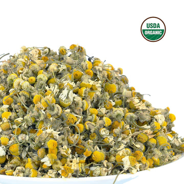 U.S. Wellness Organic Chamomile Flowers Tea 1 Lb 有机洋甘菊(一磅）