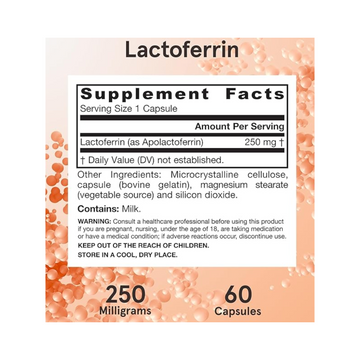 Jarrow Formulas Lactoferrin 250 mg 乳铁蛋白