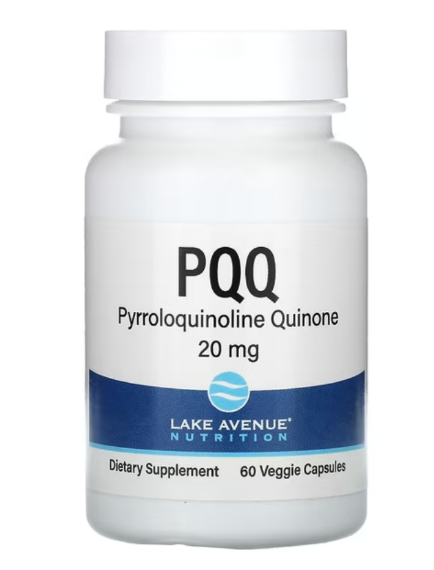 Lake Avenue Nutrition  PQQ, 20 mg 60 Veggie Capsules 吡咯喹啉醌 20毫克 60粒