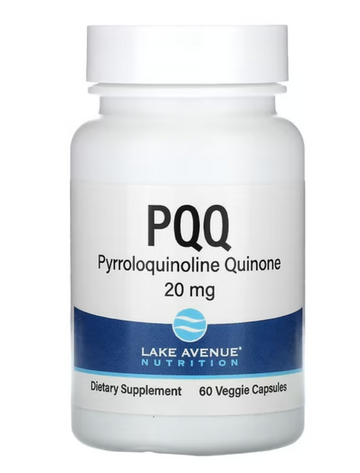 Lake Avenue Nutrition  PQQ, 20 mg 60 Veggie Capsules 吡咯喹啉醌 20毫克 60粒